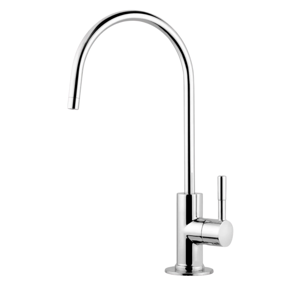Designer reverse osmosis dedicated drinking water faucets in five finishes