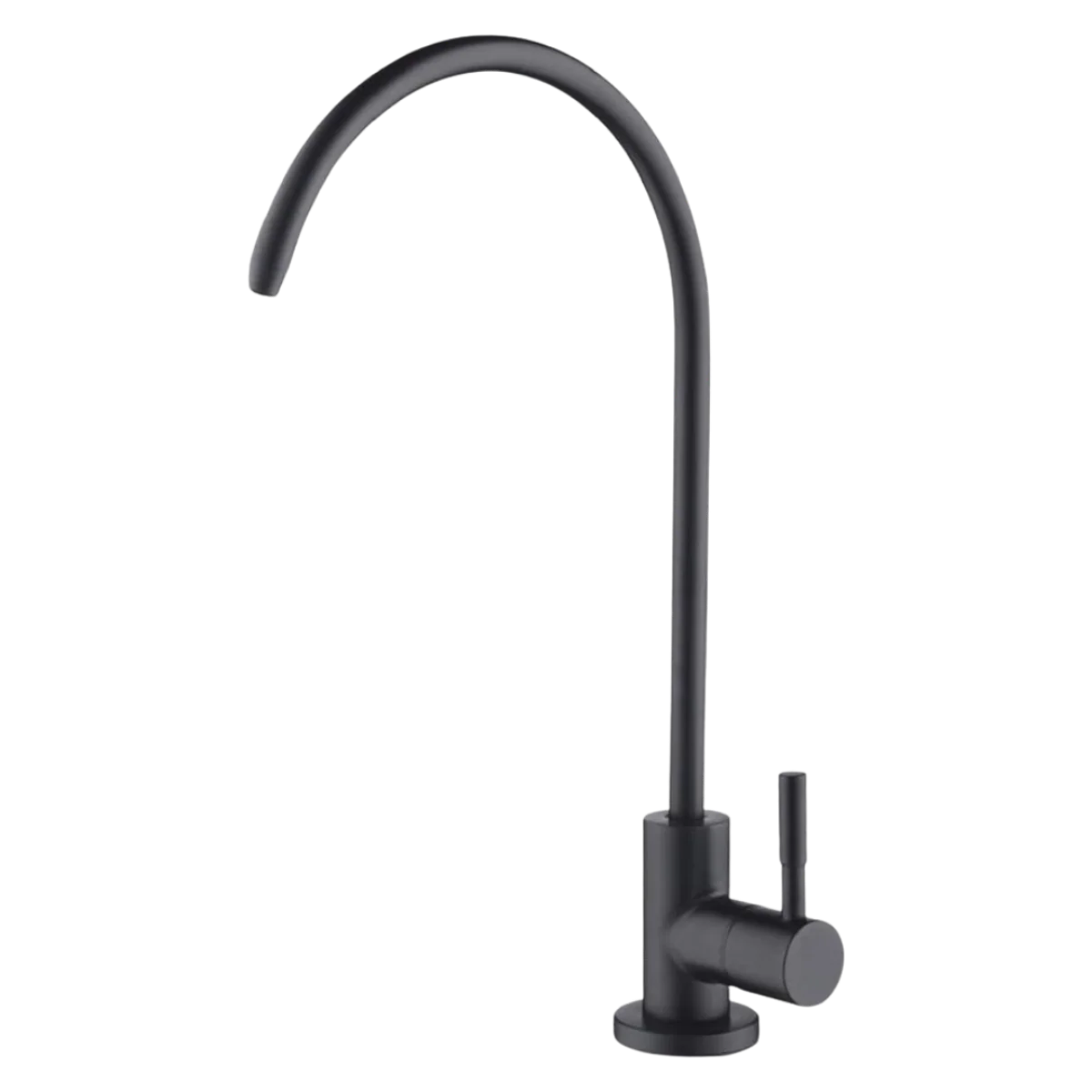 Matte Black faucet finish