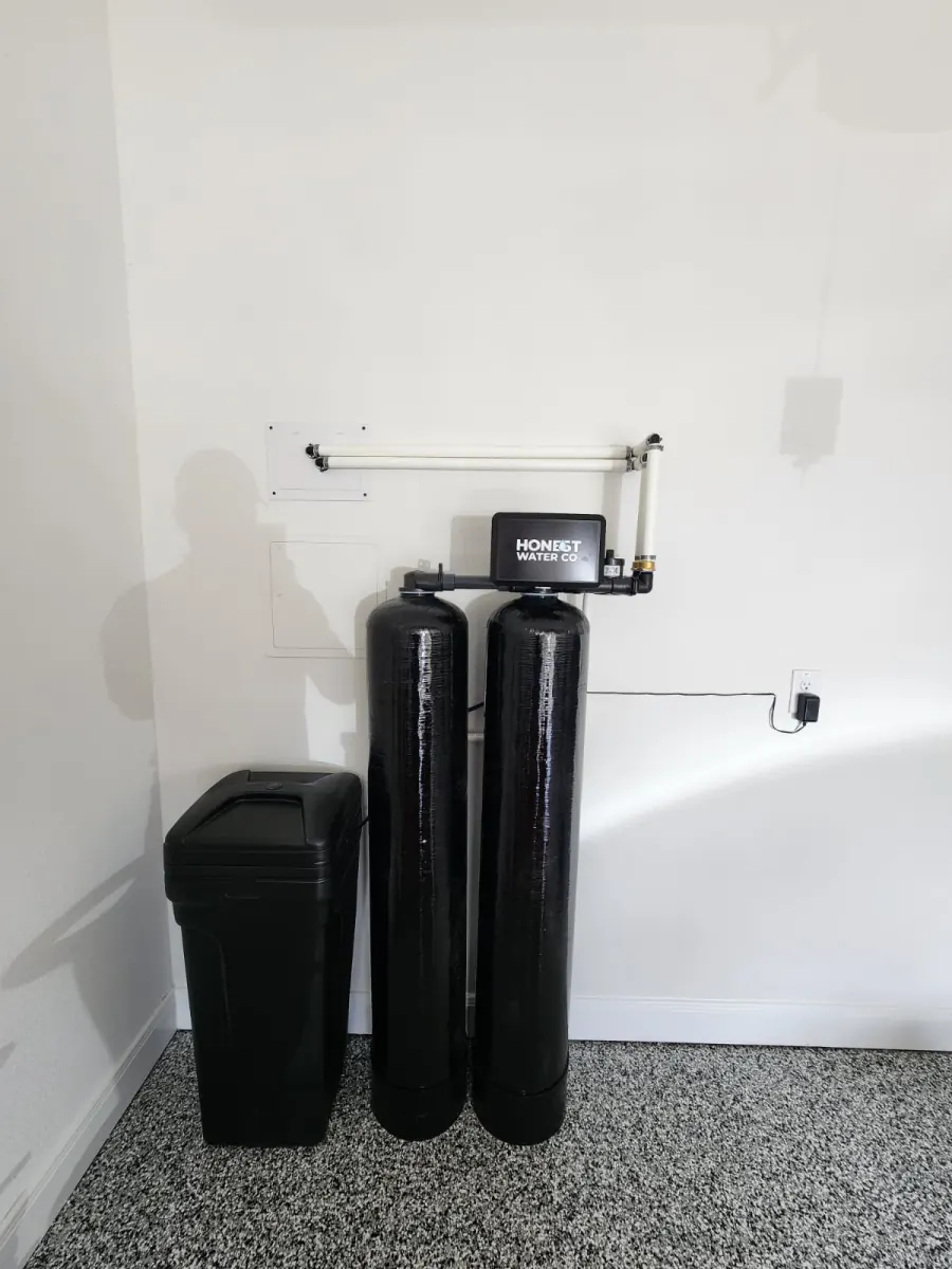 RO drinking water faucet in chrome finish installed at a Dacula kitchen sink